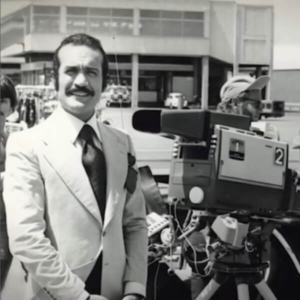 Ферейдун Фаррохзад с камерой